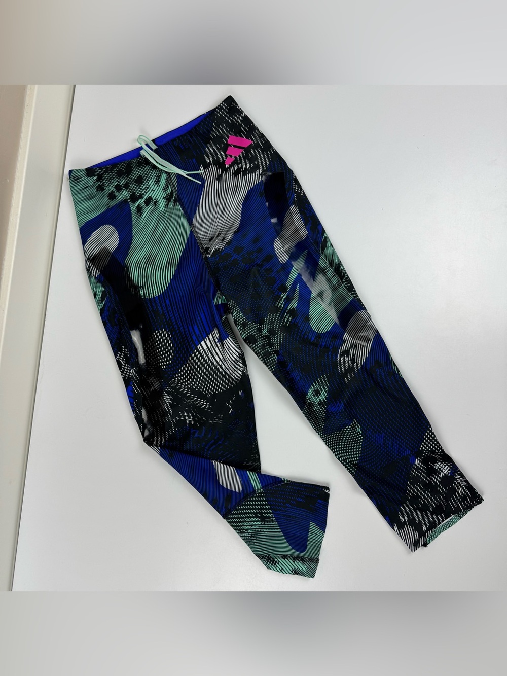 NEW Adidas Pro Elite Team Performance 2023 Women’s Sz S Capri 19” Tights Adizero